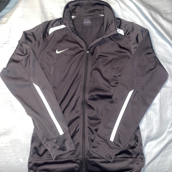 Nike Women's Dark Gray Jacket - Picture 1 of 5